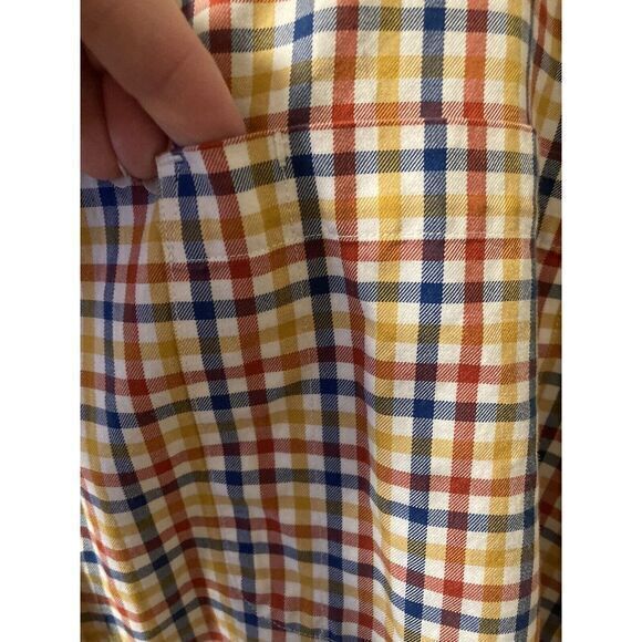 Duluth Trading‎ Co Mens 4XL Wrinkle Fighter Shirt Button Down Long Sleeve Plaid - Picture 5 of 7